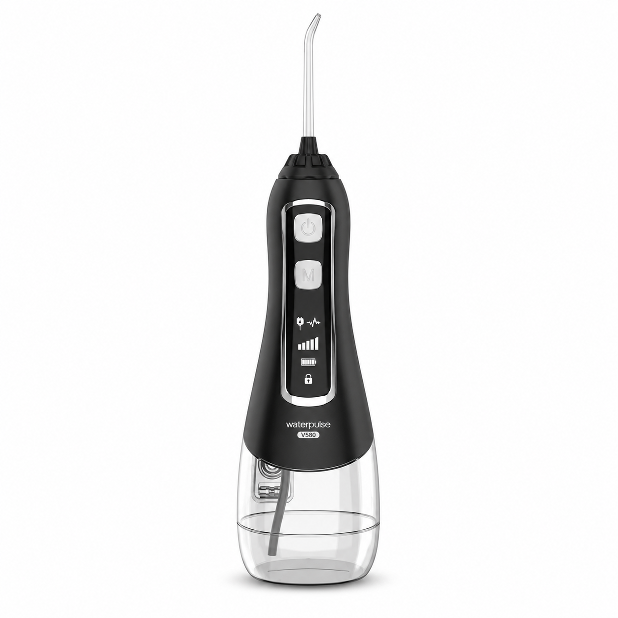 Портативний іригатор Waterpulse V580 Black - Зображення 2